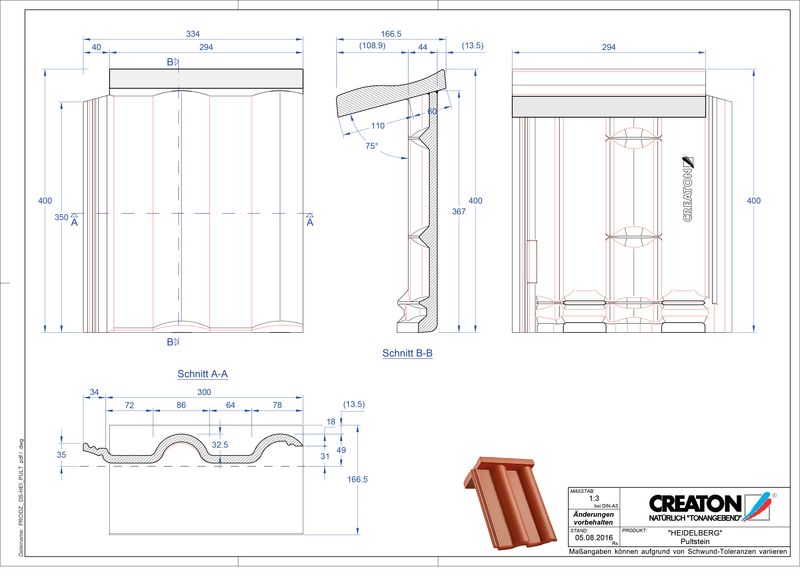 CAD soubor tašky HEIDELBERG krajní taška pravá PULTSTEIN
