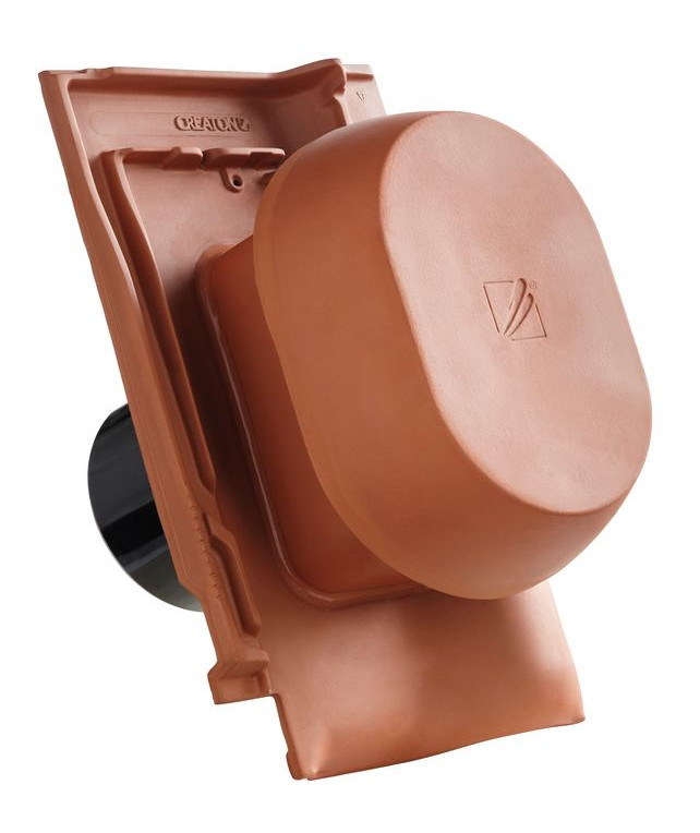 Pálená střešní taška s větracím komínkem SIGNUM Ø 150 mm