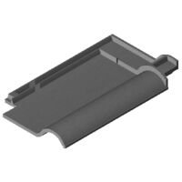 Product BIM model LOD 300 FUTURA grey engobed Field tile