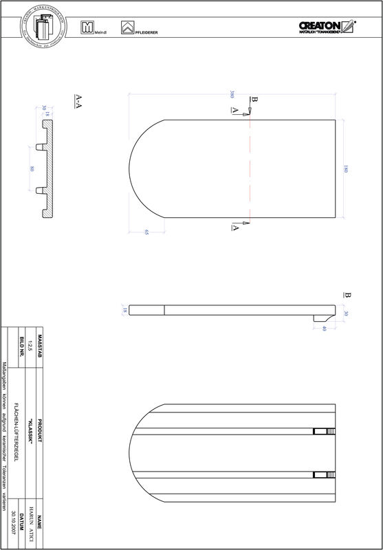 CAD soubor tašky KLASSIK zaoblený tvar RUND-FLUEFTZ