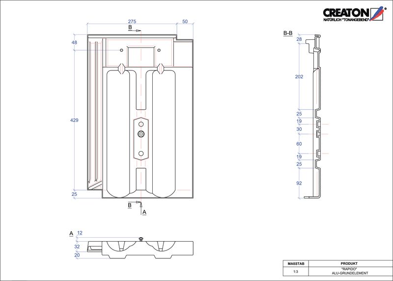CAD soubor tašky RAPIDO hliníková základní taška GRUNDALU