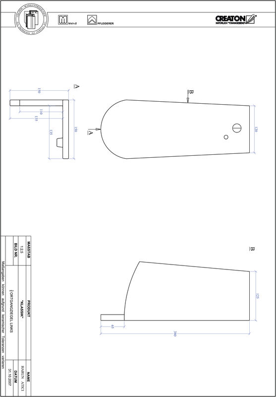 CAD soubor tašky KLASSIK zaoblený tvar RUND-OGL-3-4