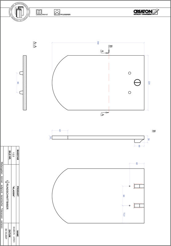 CAD soubor tašky KLASSIK zaoblený tvar RUND-1-1-4