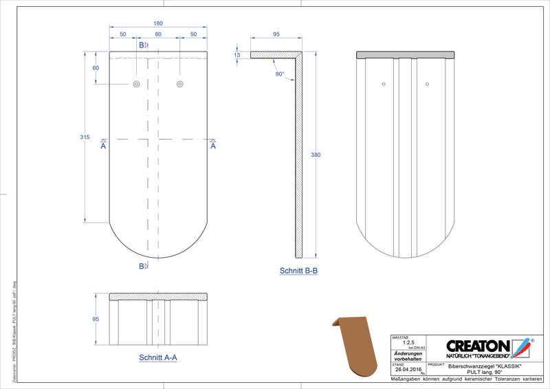 CAD soubor tašky KLASSIK zaoblený tvar RUND-PULT-lang