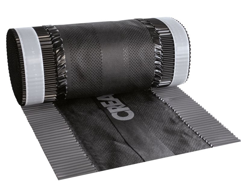 Větrací pás hřebene a nároží 220 mm (CREAROLL PP)