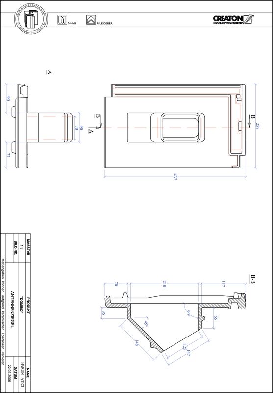 CAD soubor tašky DOMINO anténní taška ANTENNE