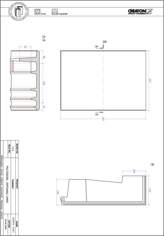 CAD soubor tašky DOMINO pultová taška krajní levá PULTOGL